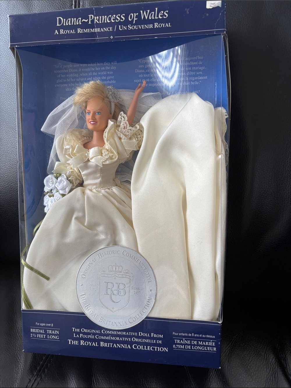 Diana - Princess of Wales Commemorative Bridal Doll in Ivory Gown.1997